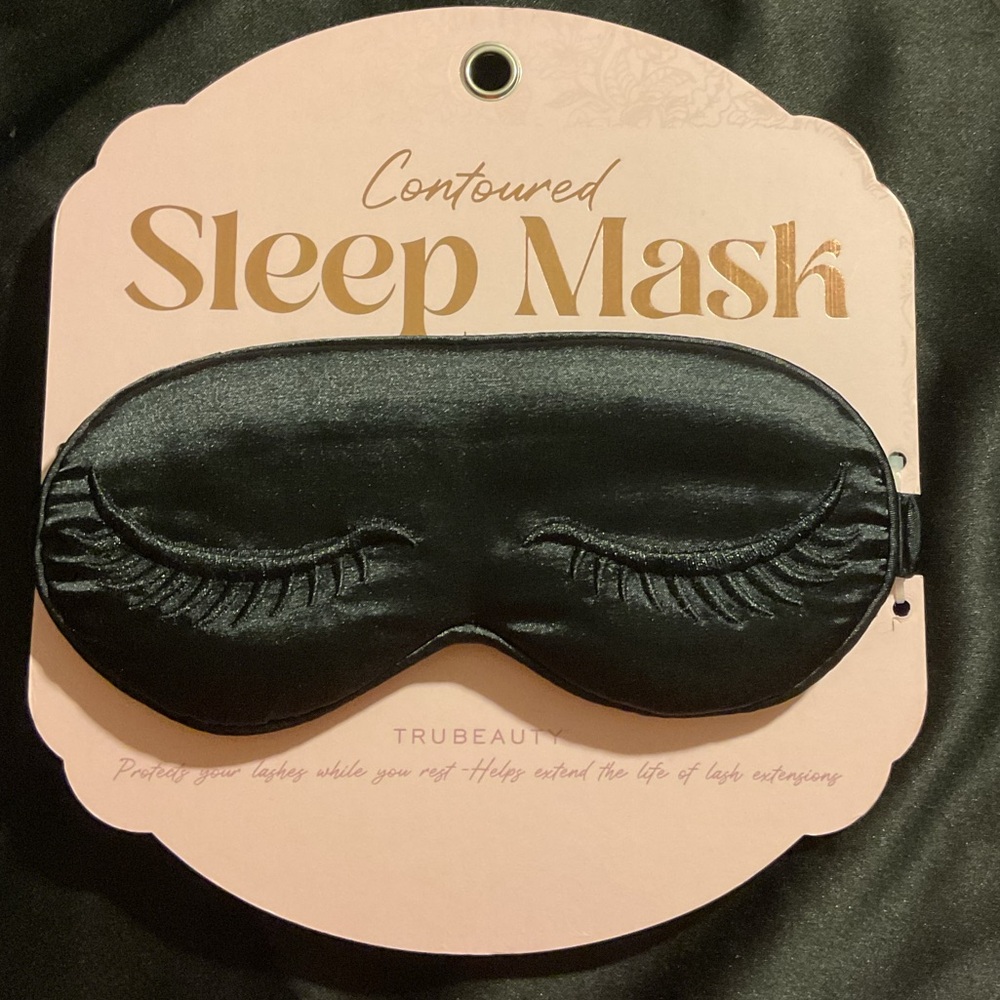 Satin Contoured Sleep Mask